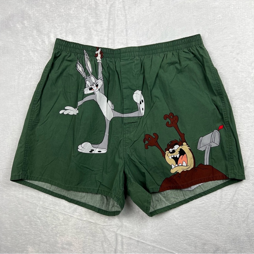 Vintage 1997 Looney Tunes Bugs Taz Boxers XL